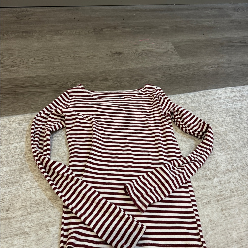 Striped Long Sleeve Top